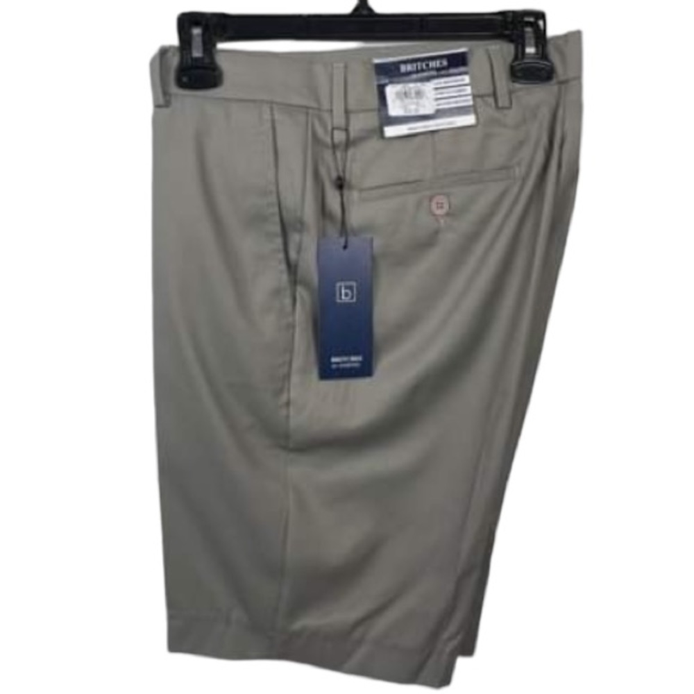 Britches by Samtex NWT Men’s Taupe Shorts, Size 34
